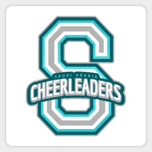 Saudi Arabia Cheerleader Sticker